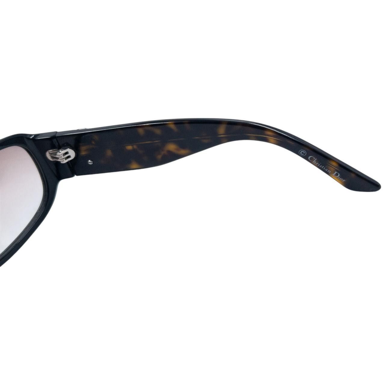 Dior Vintage Dior Tortoise Shell Buckle Sunglasses Size ONE SIZE - 7 Thumbnail