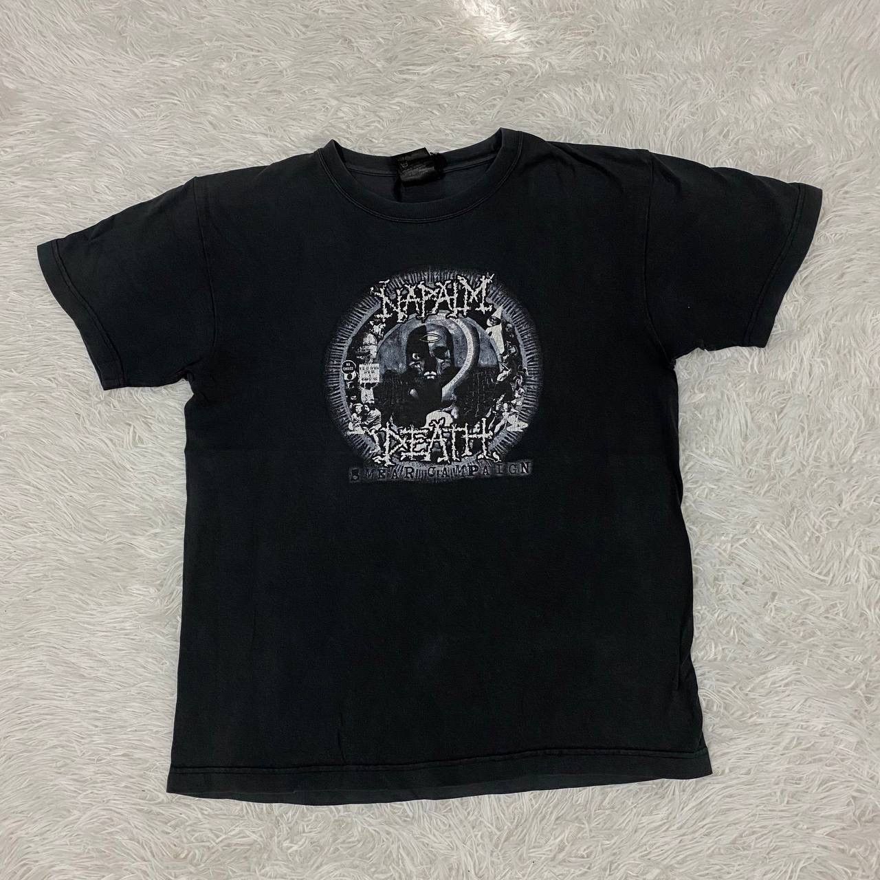 Band Tees Vintage Y2K napalm death metal band tour japan 2006 Size US M / EU 48-50 / 2 - 1 Thumbnail