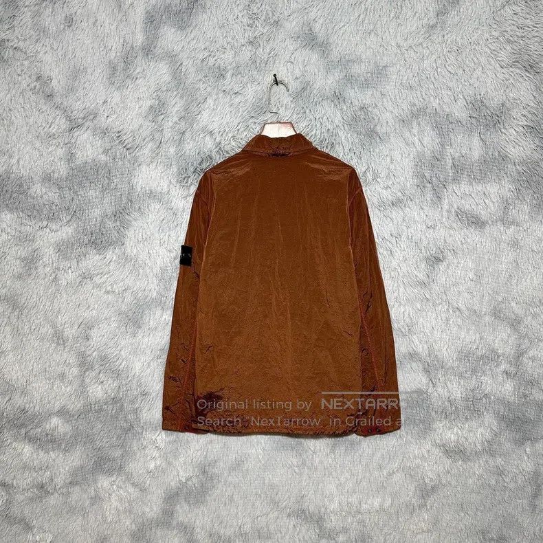 Stone Island Stone Island Metal Nylon Jacket Coat Reddish Brown Color S Size US M / EU 48-50 / 2 - 2 Thumbnail