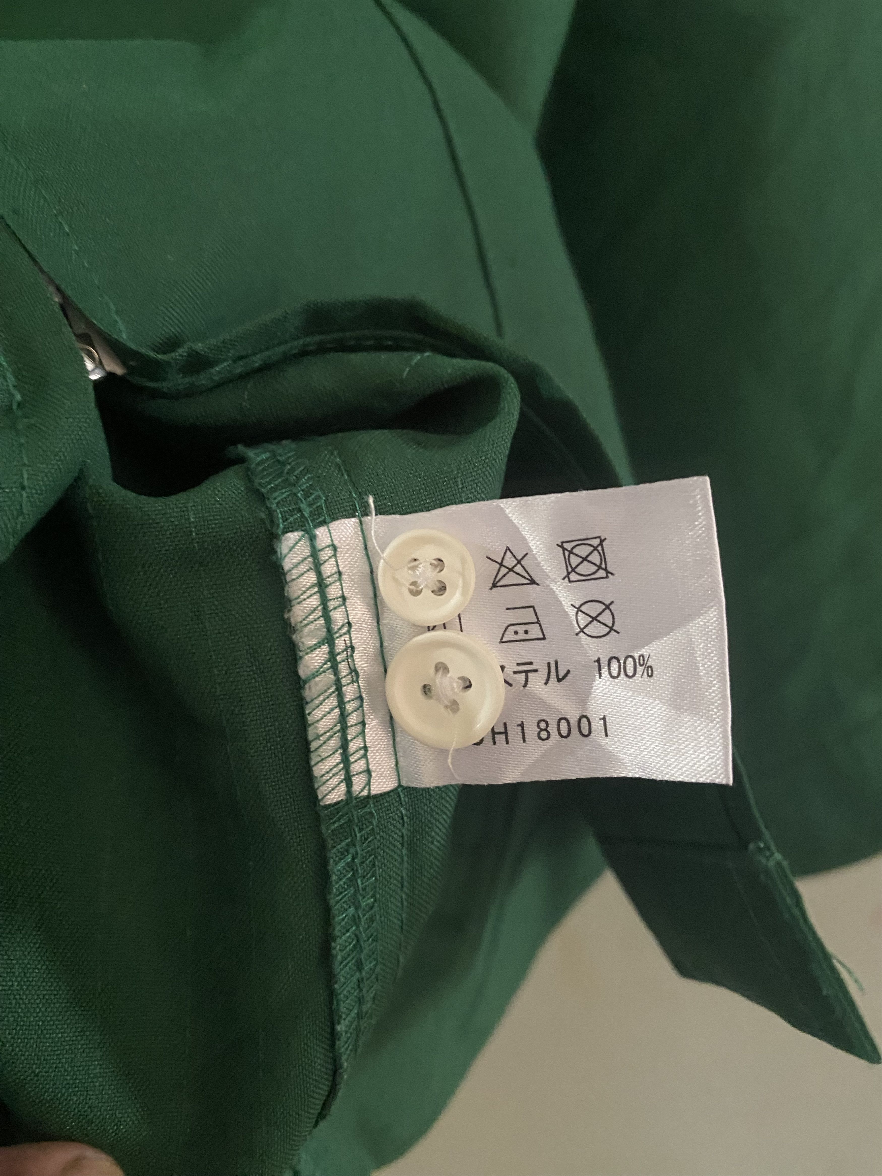 Japanese Brand × Logo 7 × Vintage Vintage 7 Eleven Uniforn Workers Zipper Shirt Size US M / EU 48-50 / 2 - 5 Thumbnail