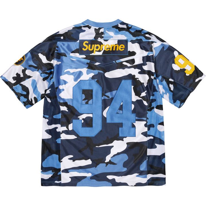 Streetwear × Supreme Supreme Open Knit Football Top Jersey Size