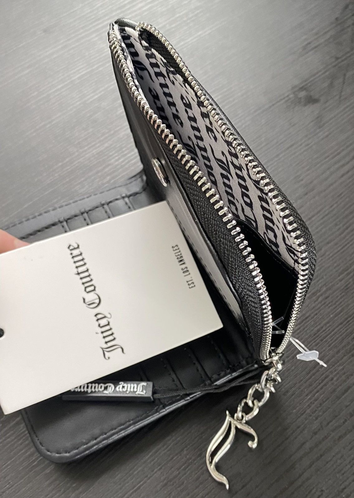 Juicy Couture Juicy Couture SLG Small Zip Wallet RRP $95 Size ONE SIZE - 5 Thumbnail