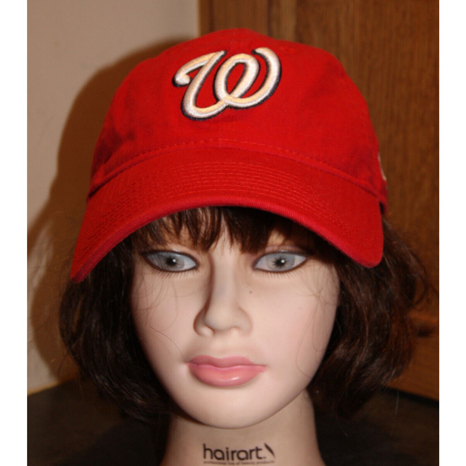 New Era Washington Nationals Womens OSFA Strapback Hat Cap New Era Size ONE SIZE - 2 Thumbnail