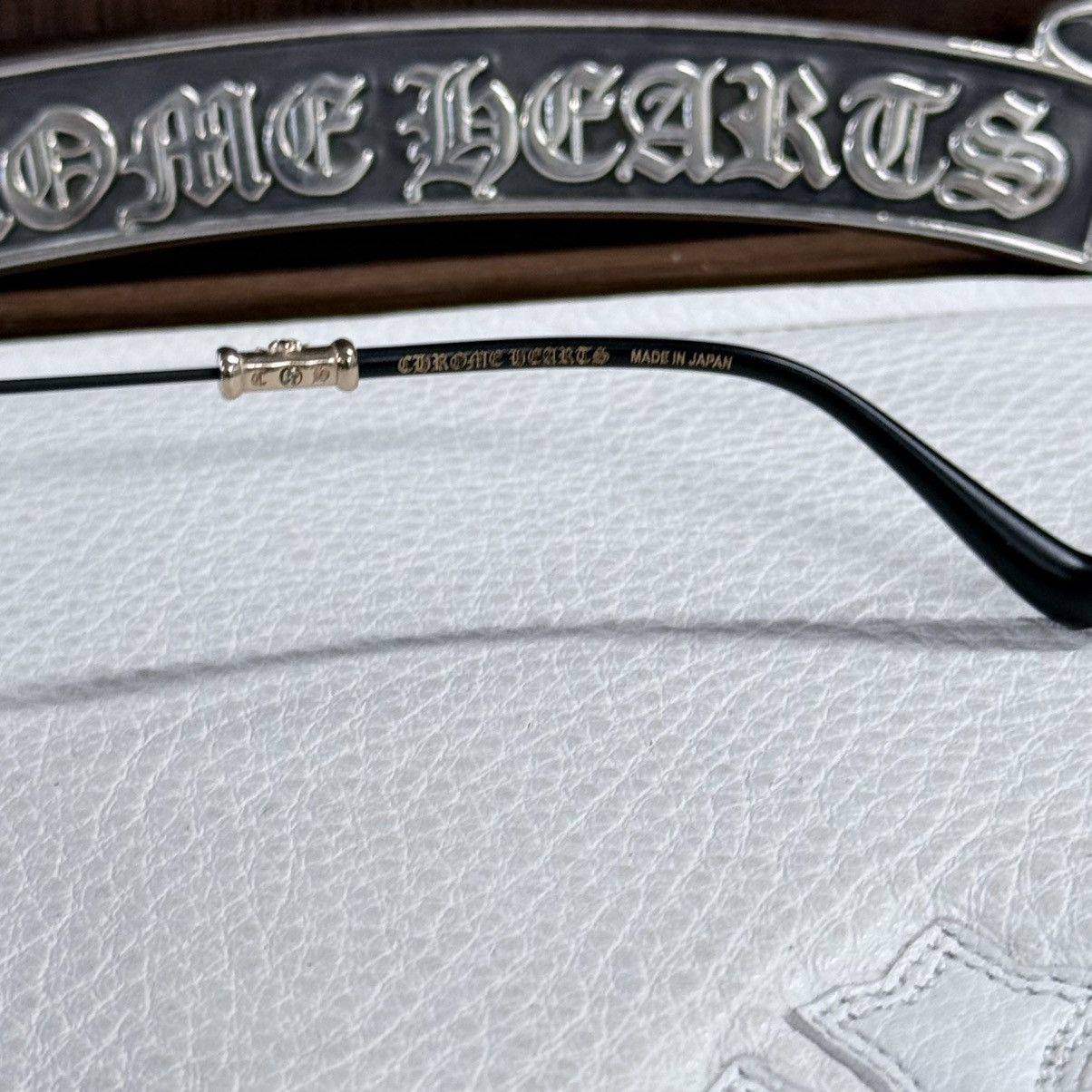 Chrome Hearts Chrome Hearts BUBBA - A 1/1 ‘Dark Triad’ Sunglasses Size ONE SIZE - 7 Thumbnail