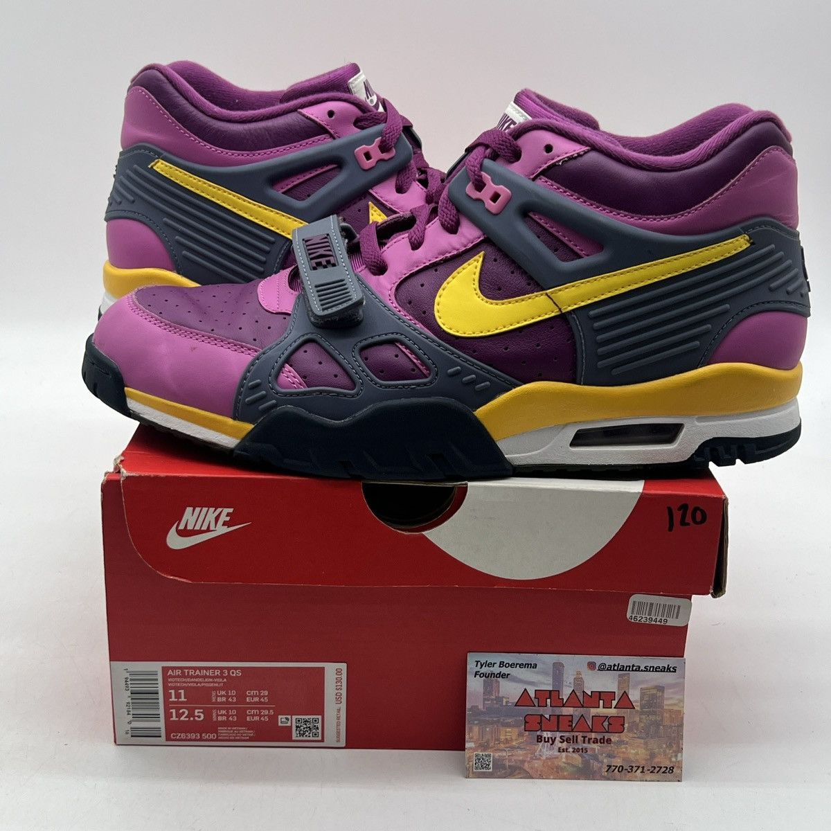 Nike Air trainer 3 viotech Size US 11 / EU 44 - 1 Thumbnail