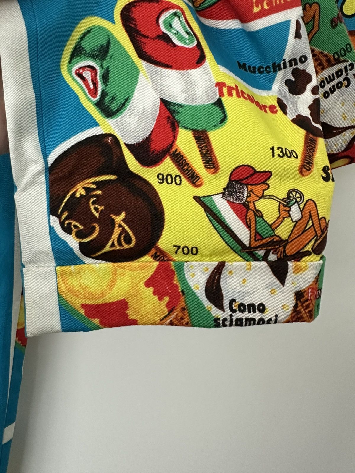 Moschino Moschino Ice Cream Sun Print Pants Size 32 Very Cool Print! Size US 32 / EU 48 - 4 Thumbnail