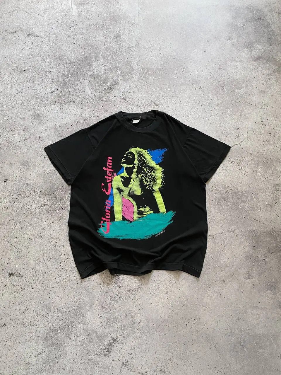 Vintage VINTAGE 1991 GLORIA ESTEFAN INTO LIGHT TOUR BROCKUM T SHIRT Size US L / EU 52-54 / 3 - 1 Thumbnail
