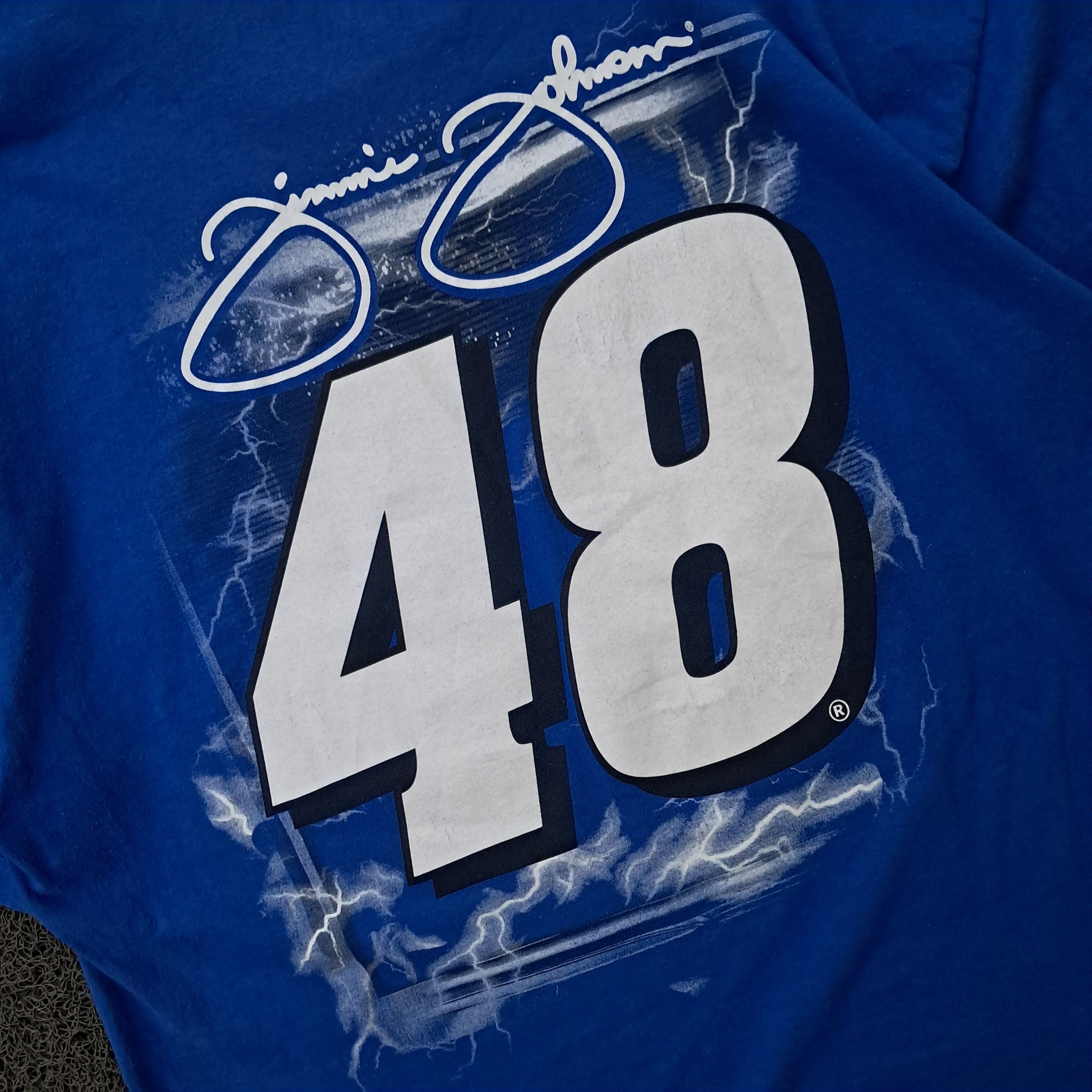 NASCAR Vintage Tee Nascar Jimmie Johnson 48 Size US XL / EU 56 / 4 - 8 Thumbnail