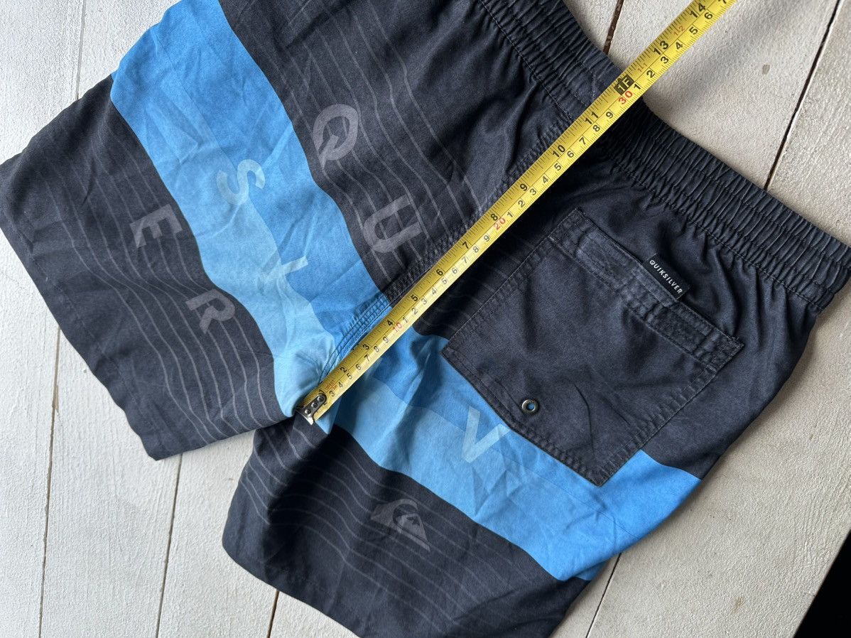 Quiksilver 🚨Vintage Quiksilver Shorts Big Logo Y2K Style 90s Surfing Size US 29 - 10 Thumbnail