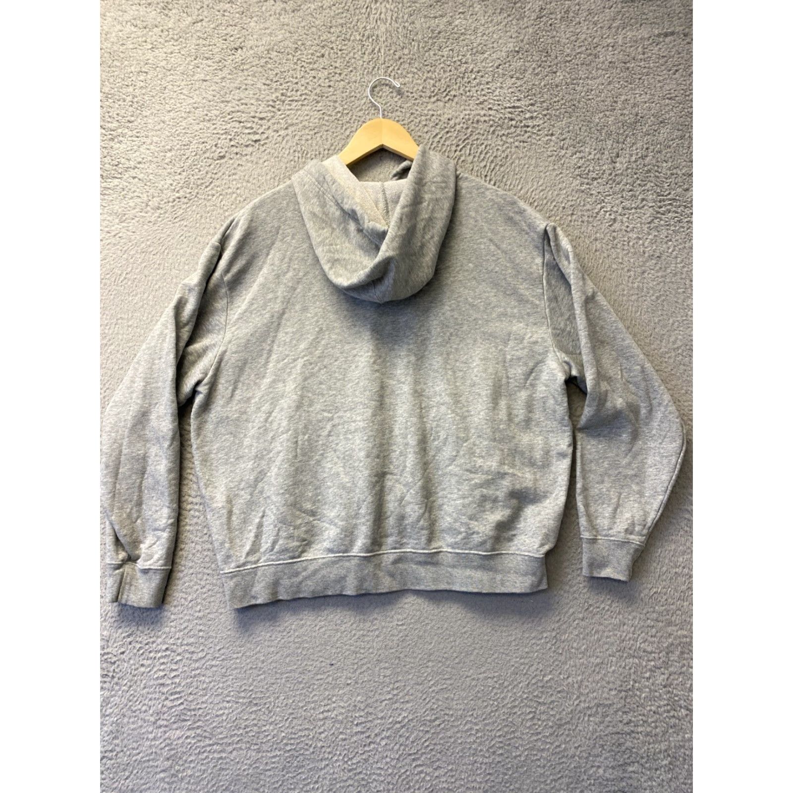 Nike Nike Hoodie Women's L Gray Embroidered Pullover Activewear Regular Size - Nike Brand Ready-to-Wear Women’s Hoodie Size L / US 10 / IT 46 - 7 Thumbnail