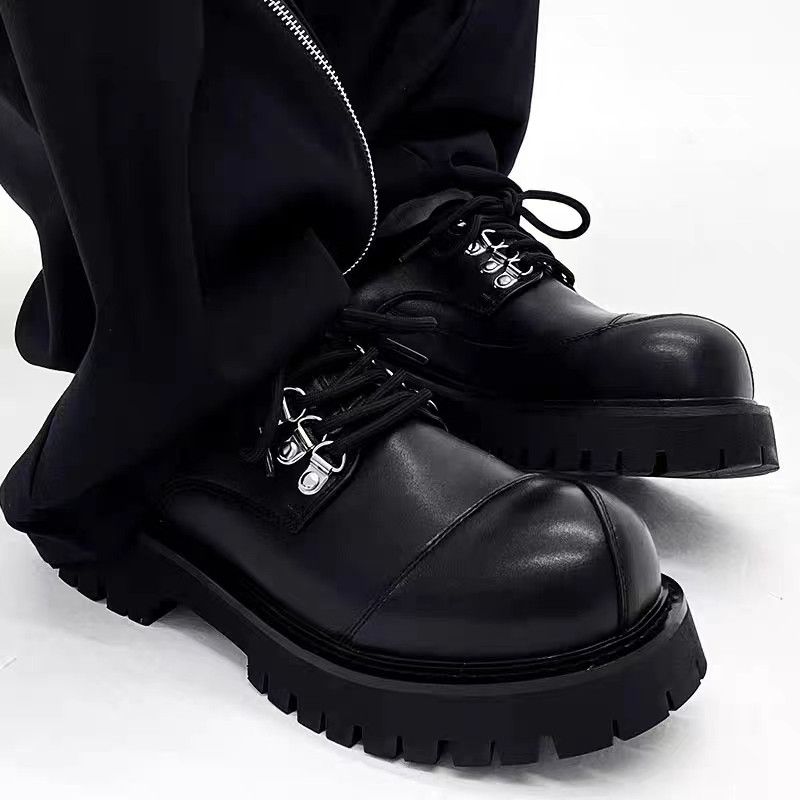 Designer × Japanese Brand × Vintage Black platform casual shoes Size US 10 / EU 43 - 2 Thumbnail