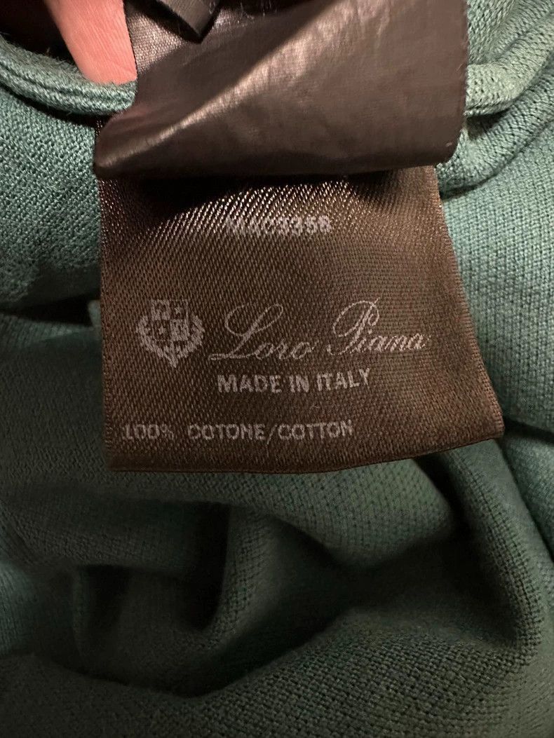 Loro Piana Loro Piana Classic Short Sleeve Polo- Size US XXL / EU 58 / 5 - 6 Thumbnail