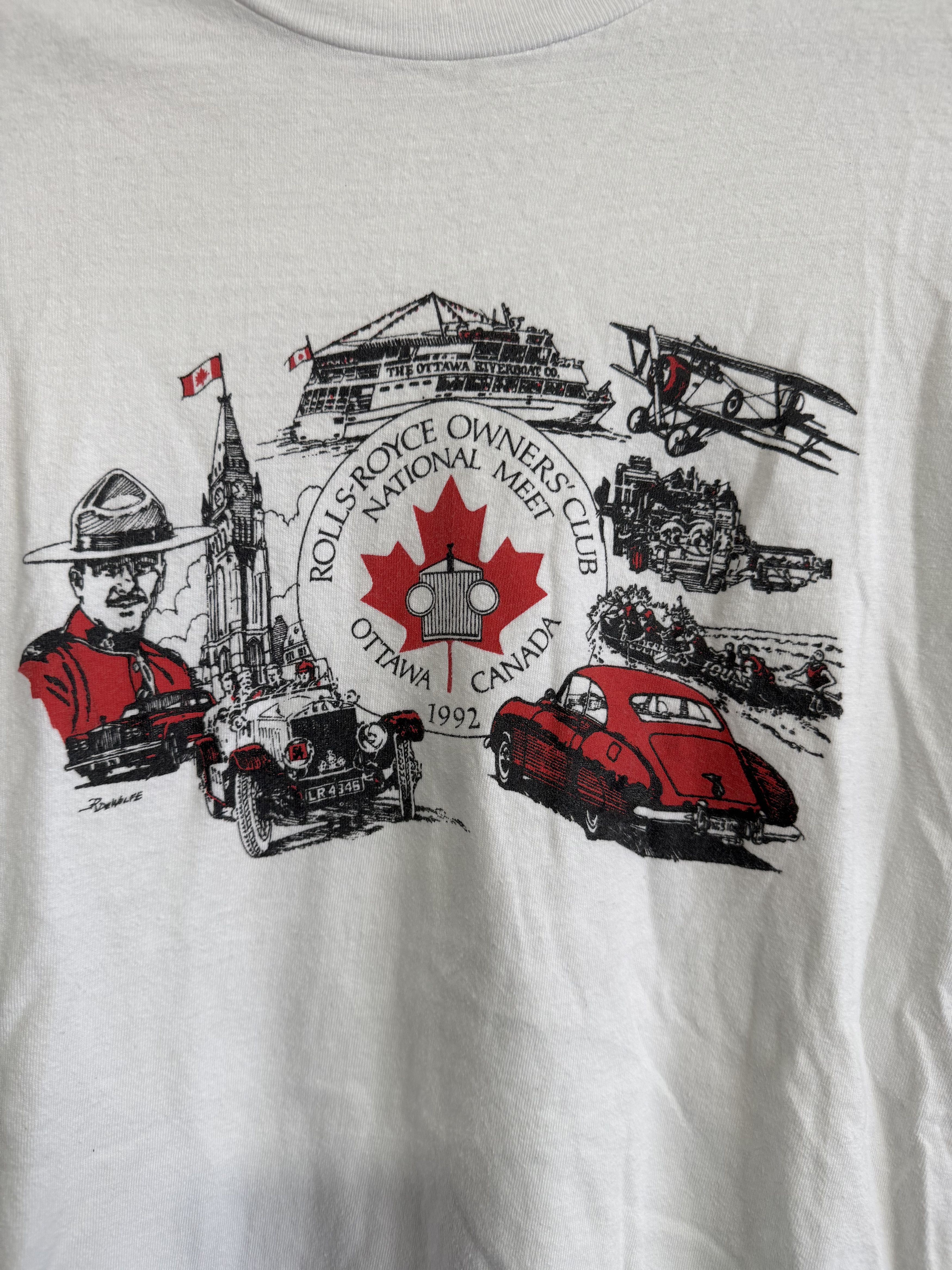 Hanes Rolls Royce owners club tee Size US L / EU 52-54 / 3 - 2 Thumbnail