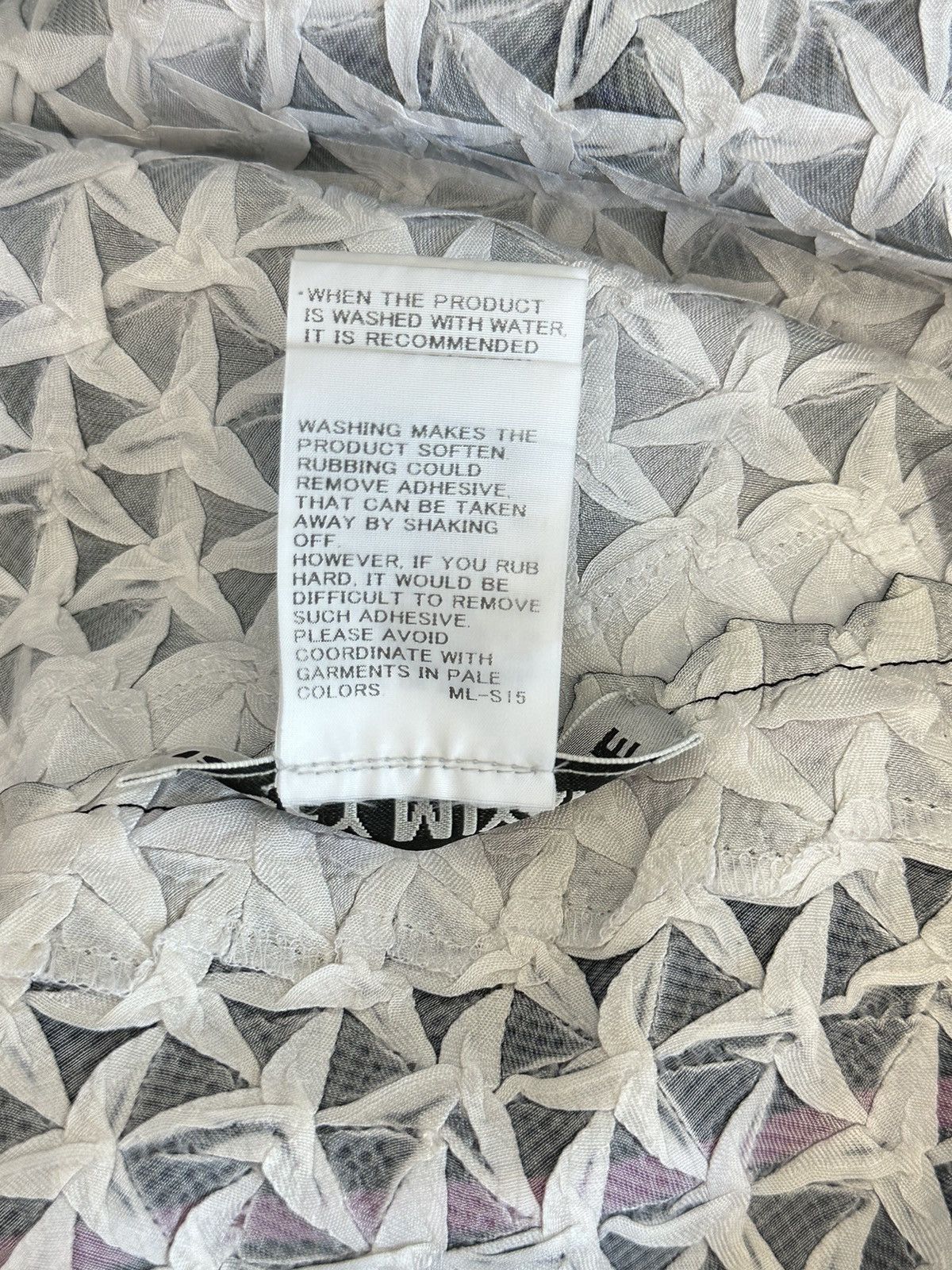 Issey Miyake × Vintage Starry Sky Dragon Scale Top Size M / US 6-8 / IT 42-44 - 5 Thumbnail