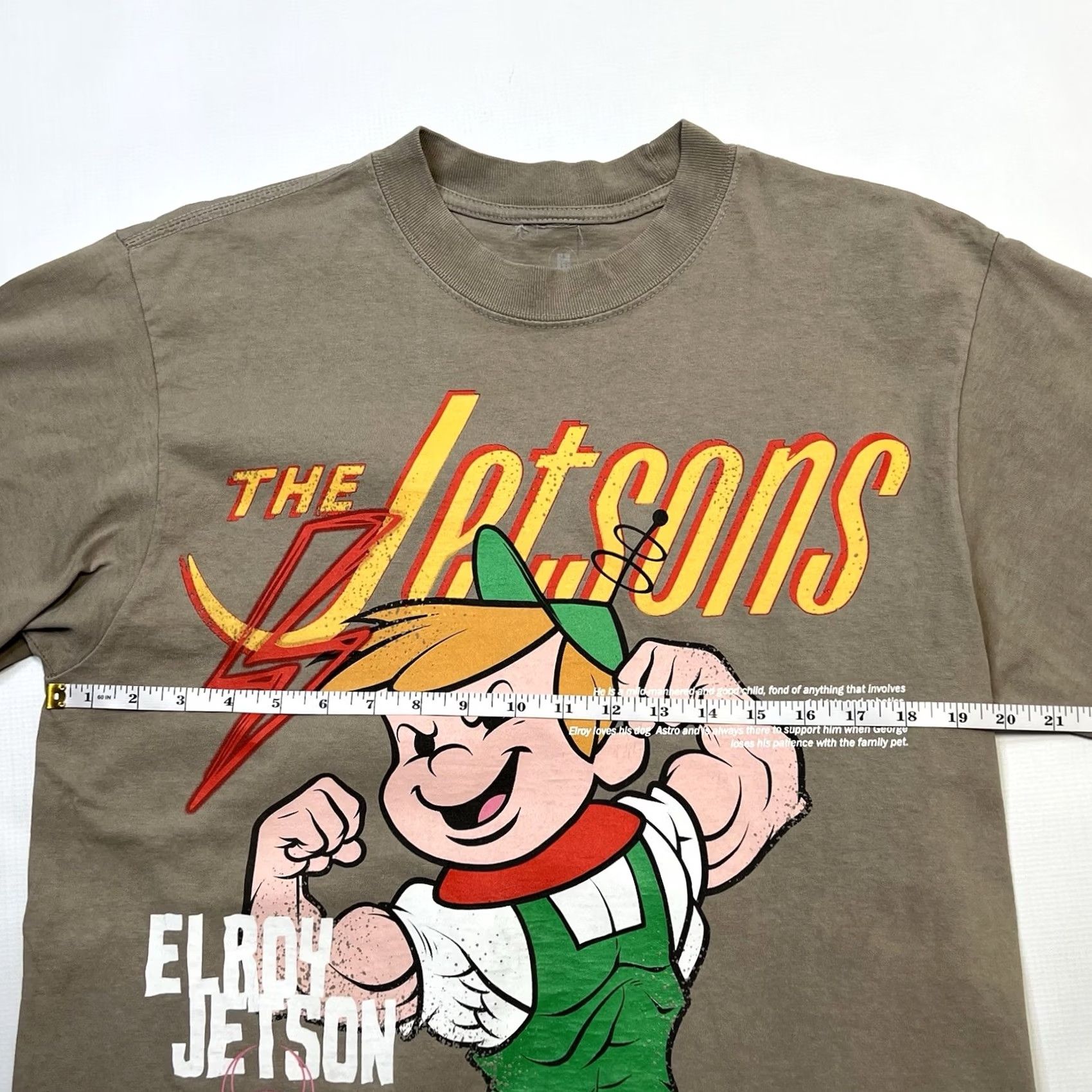 Vintage VINTAGE Superfresh Limited Edition Elroy Jetson Bodybuilder Graphic Tee M Mens Brown Crew Neck Short Sleeve Logo 90s Size US M / EU 48-50 / 2 - 5 Thumbnail