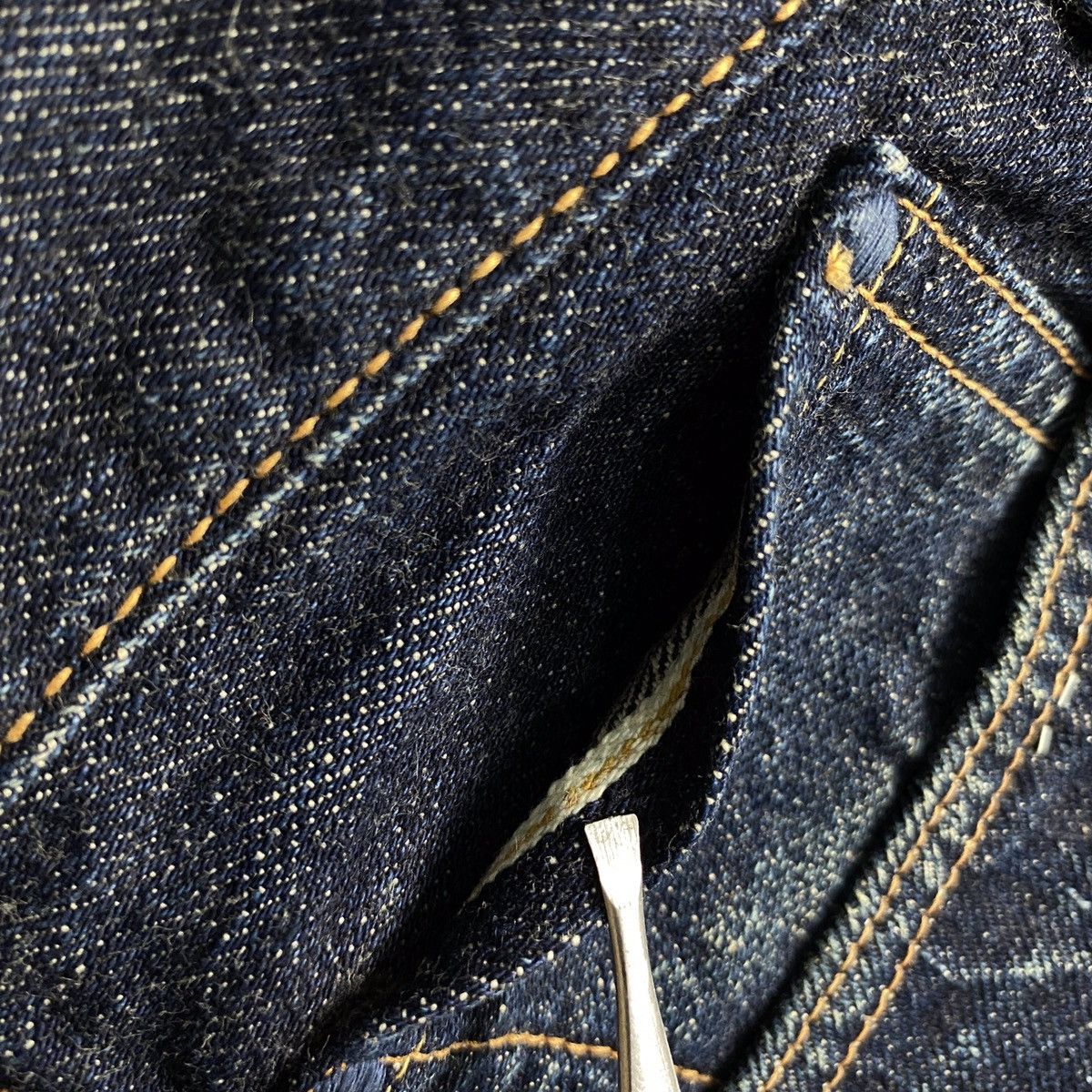 Evisu × Warehouse & Co. Evisu Hidehiko Yamane X Warehouse & Co. Selvedge Pants Size US 32 / EU 48 - 8 Thumbnail
