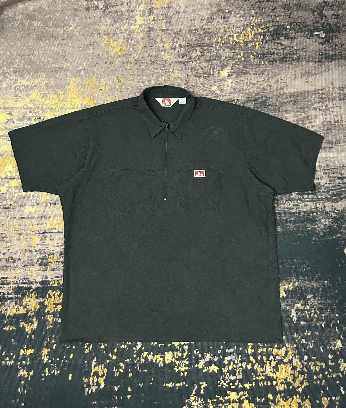 Ben Davis Vintage Ben Davis Half Zipper Shirt Size US XL / EU 56 / 4 - 1 Thumbnail