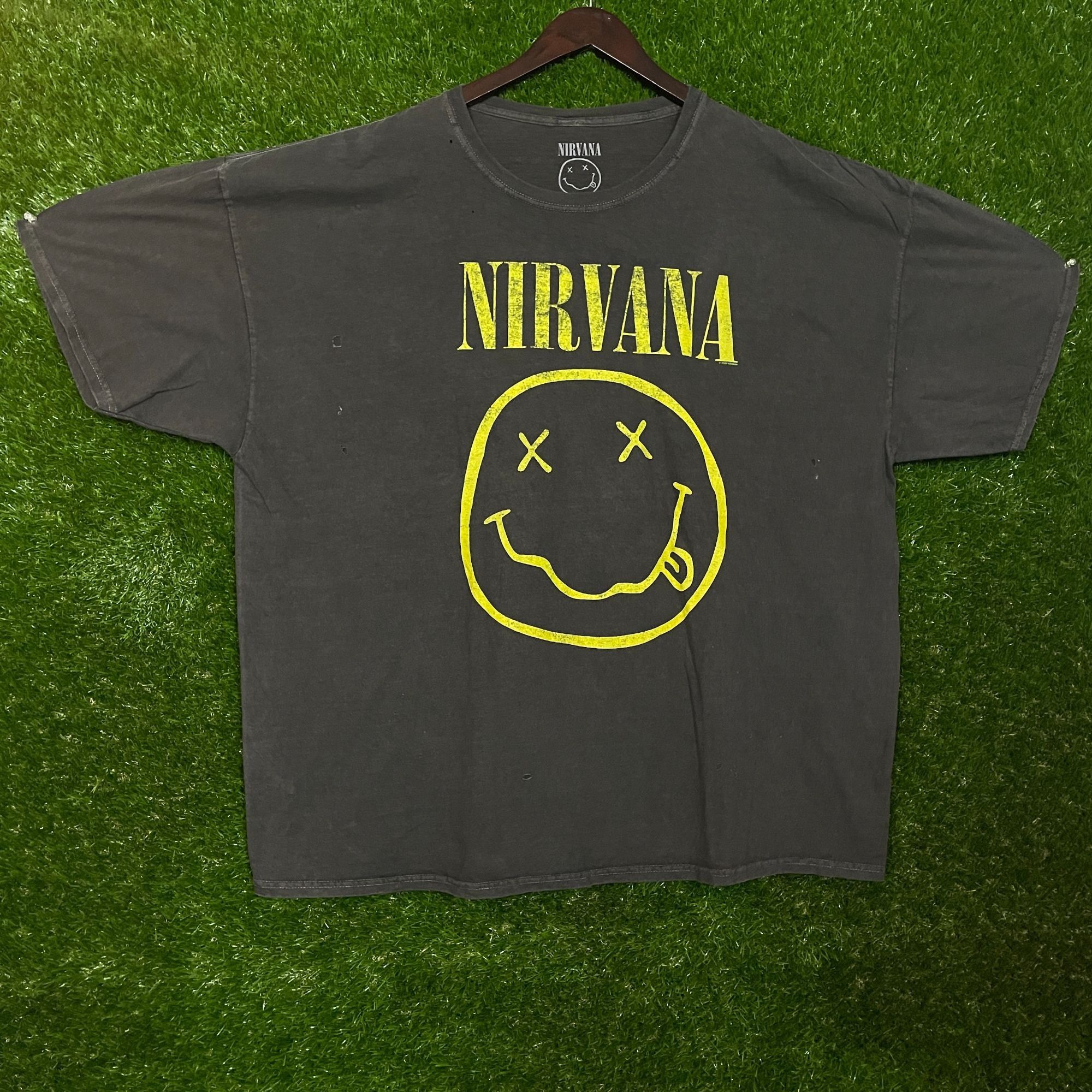 Nirvana Nirvana, Never Mind Rock Album Black T-shirt, size 3XL Size US XXL / EU 58 / 5 - 1 Thumbnail