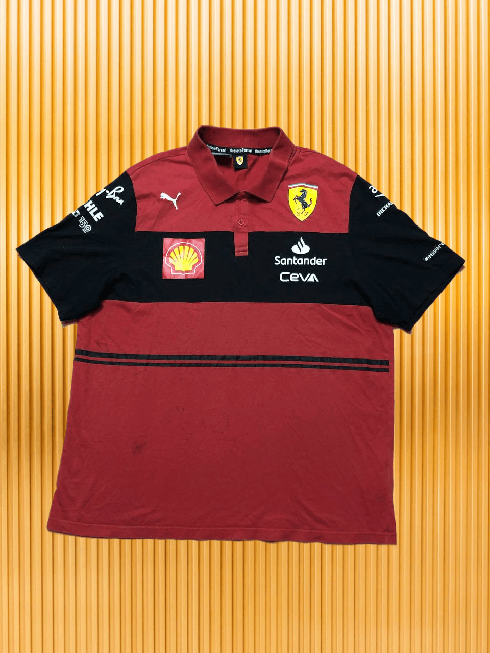 Ferrari × Puma Ferrari x Puma Streetwear T-Shirt Y2K Vintage Size US XL / EU 56 / 4 - 1 Thumbnail