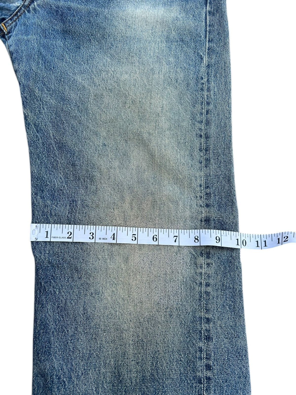 Kapital Levis Big E 501XX Selvedge Distressed Denim Jeans Size US 34 / EU 50 - 22 Thumbnail