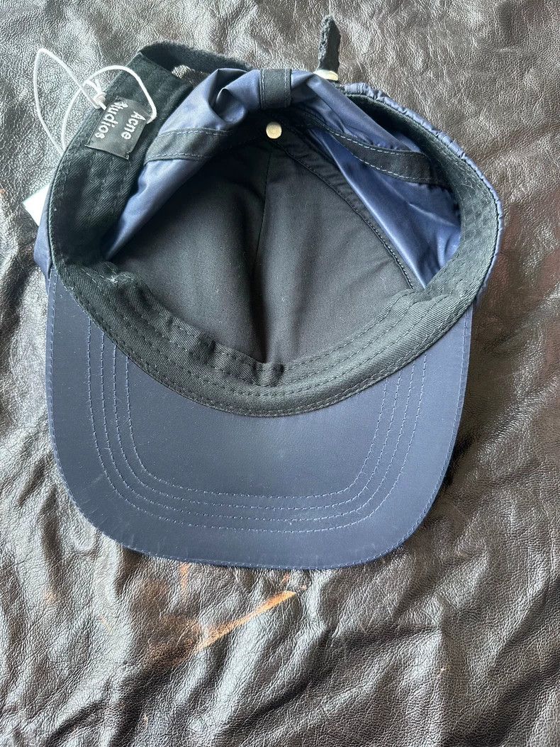 Acne Studios Acne studios Smiling Face Square Label Cap Baseball Cap Size ONE SIZE - 2 Thumbnail