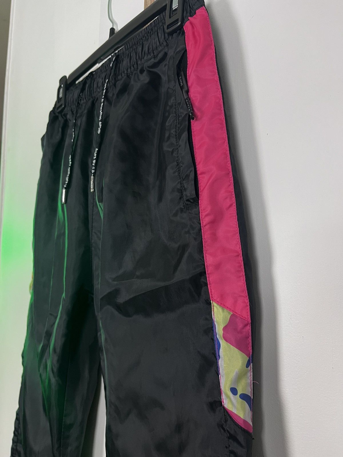Aape Aape SOMEWHERE IN THE AAPE UNIVERSE Polyester Joggers Size US 28 / EU 44 - 14 Thumbnail