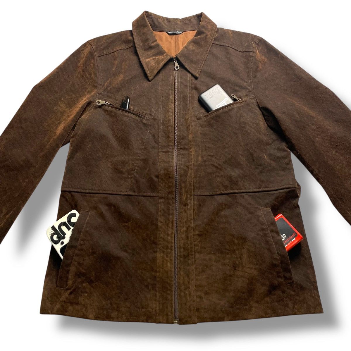 Isamu Katayama Backlash 🇯🇵 COMME CA DU MODE FULL ZIP CORDUROY JACKET Size US L / EU 52-54 / 3 - 6 Thumbnail