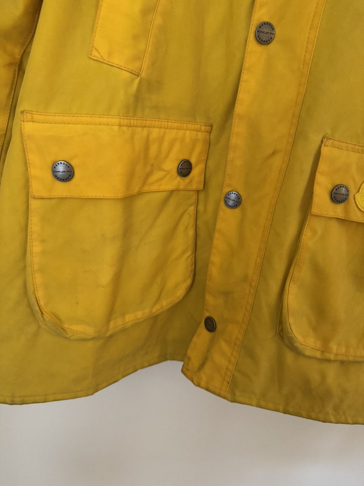 Moncler Moncler x Barbour Wright Jacket Yellow Small Size US S / EU 44-46 / 1 - 6 Thumbnail