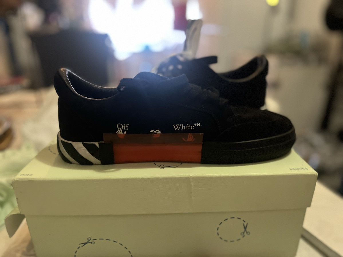 Off-White OFF-WHITE Vulc Low Black/Green SS21 Size US 10 / EU 43 - 3 Thumbnail