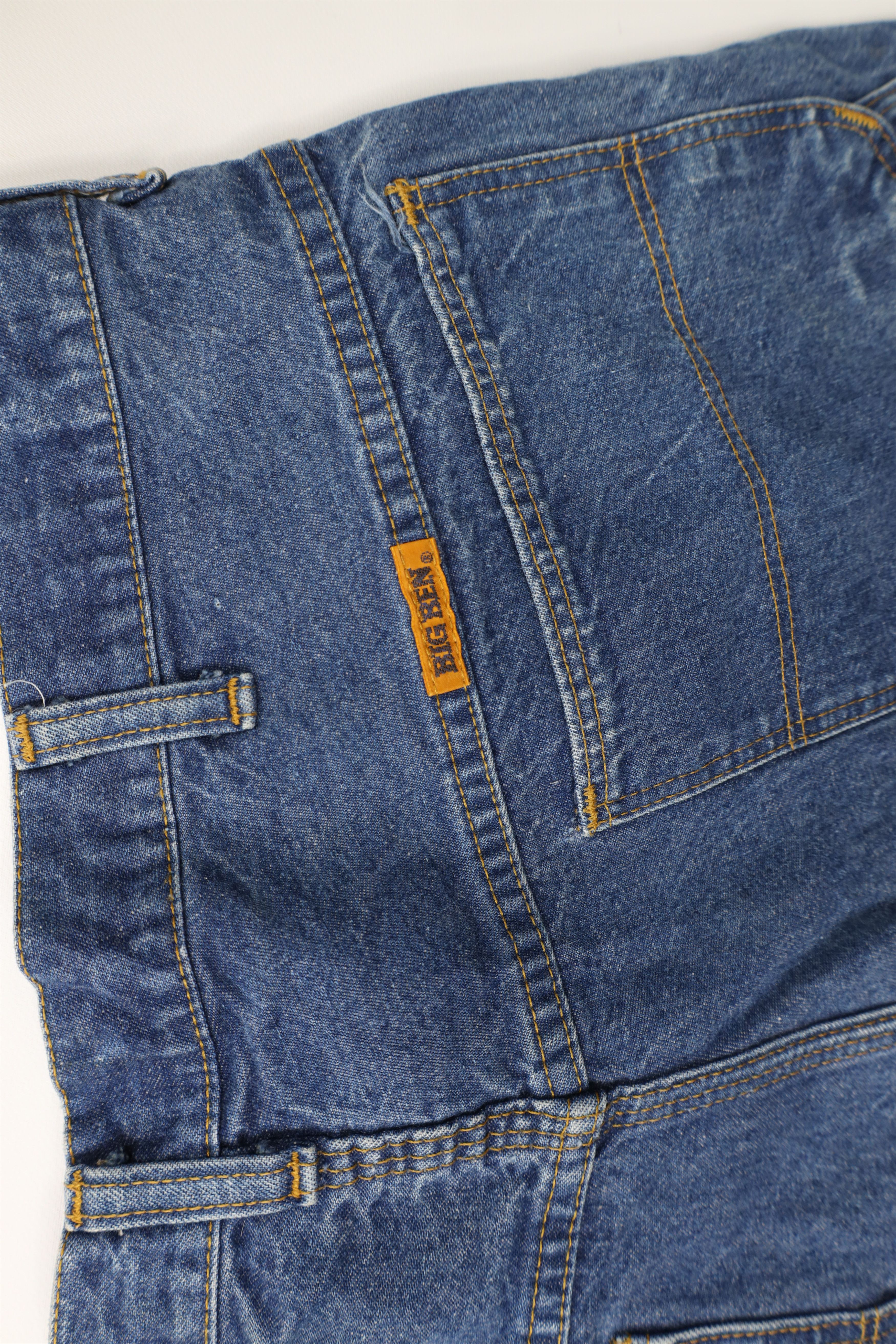 Vintage Vintage 90s Streetwear Workwear Wide Leg Dungaree Jeans USA Size US 36 / EU 52 - 14 Thumbnail