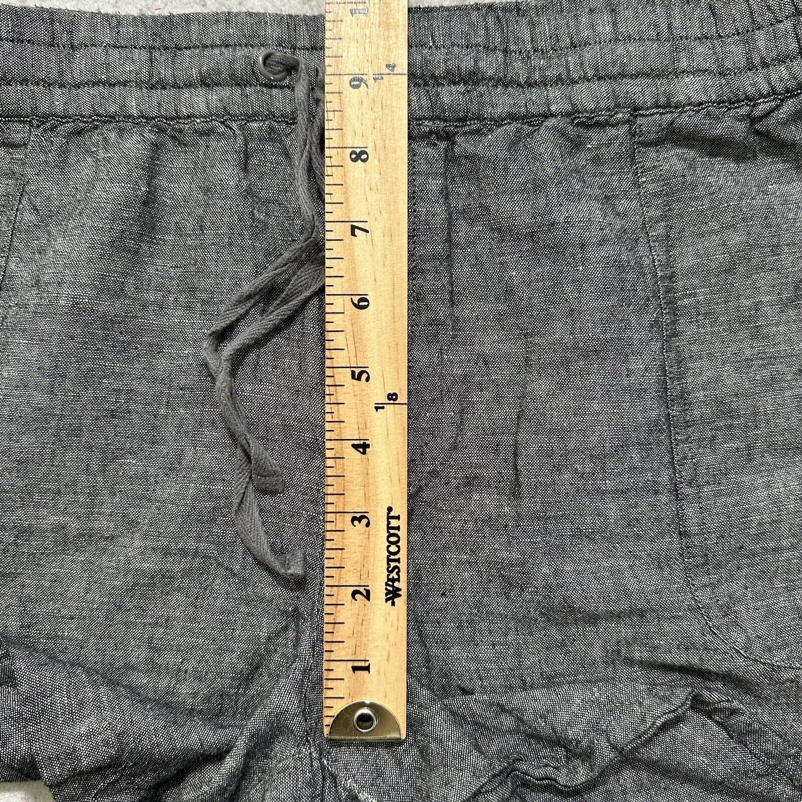 Other Soho Street NY&C Large Linen 3" Inseam Drawstring Shorts Size 34" / US 12 / IT 48 - 10 Thumbnail