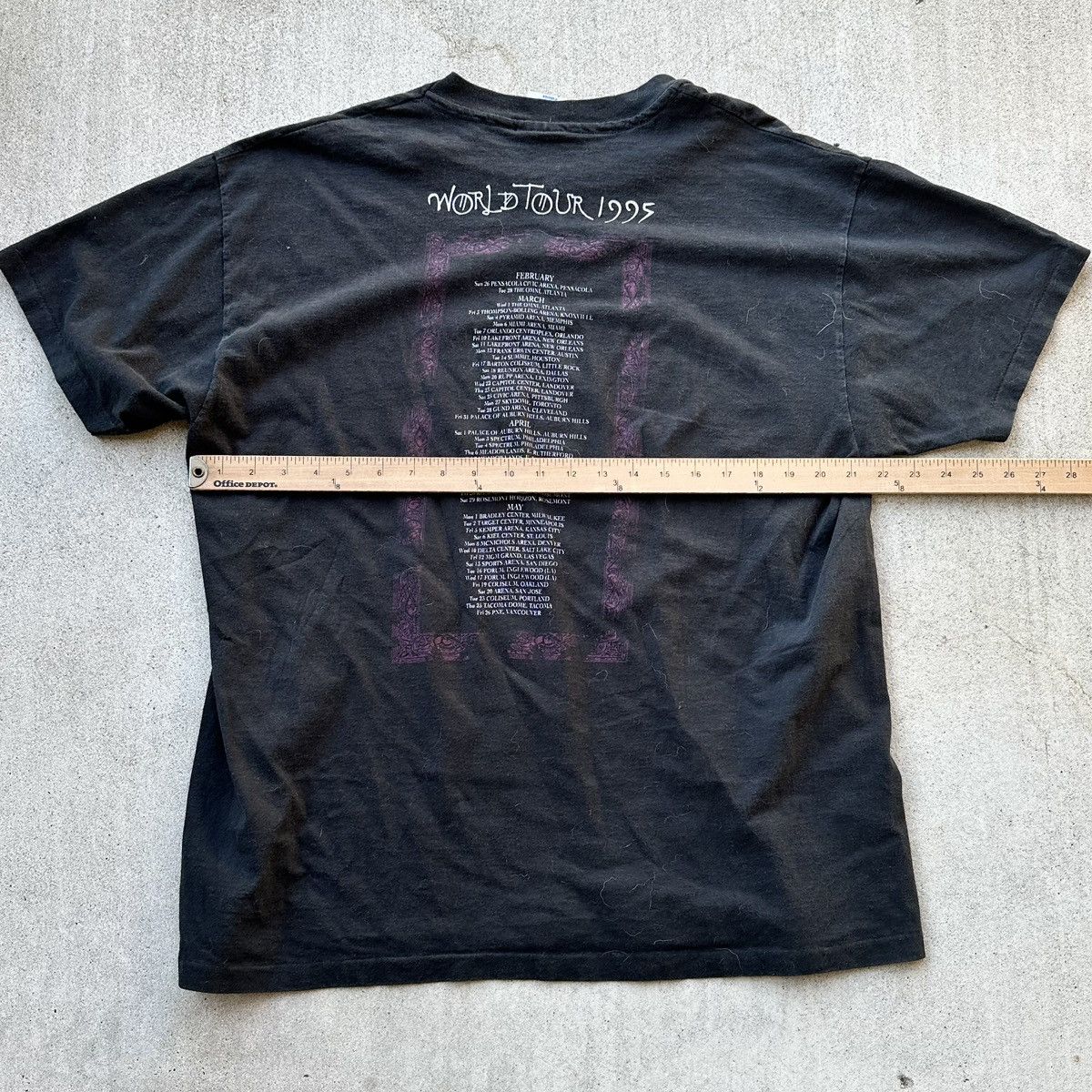Hanes Vintage Led Zeppelin T Shirt 90s No Quater Paige Plant XL Size US XL / EU 56 / 4 - 5 Thumbnail