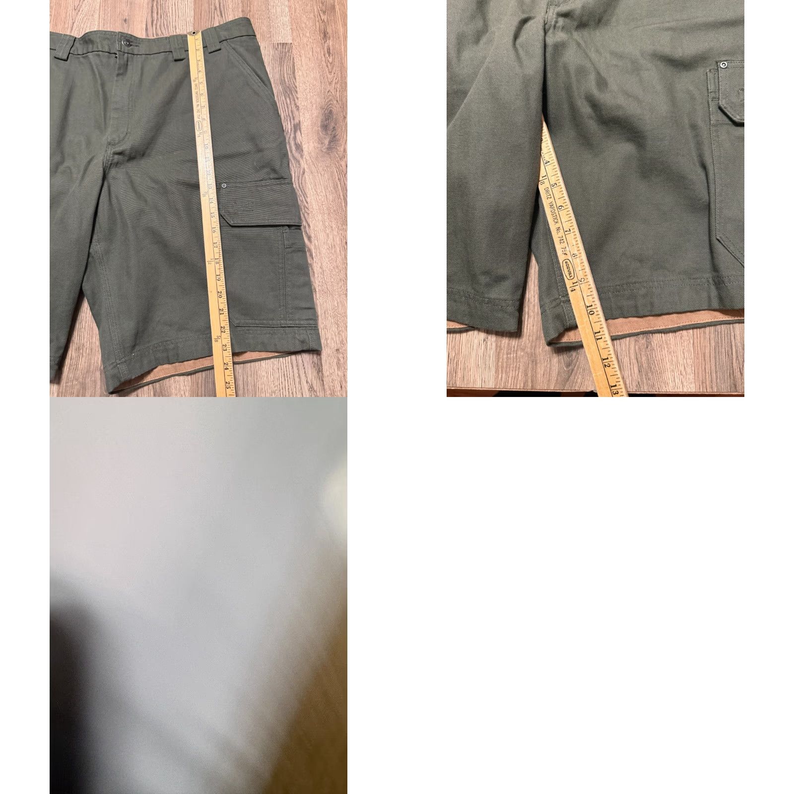 Vintage Duluth Cargo Shorts Mens Size 46 Brown Green Pockets Regular 46 Cargo Shorts Mens Brown Green Vintage No Size US 30 / EU 46 - 8 Thumbnail