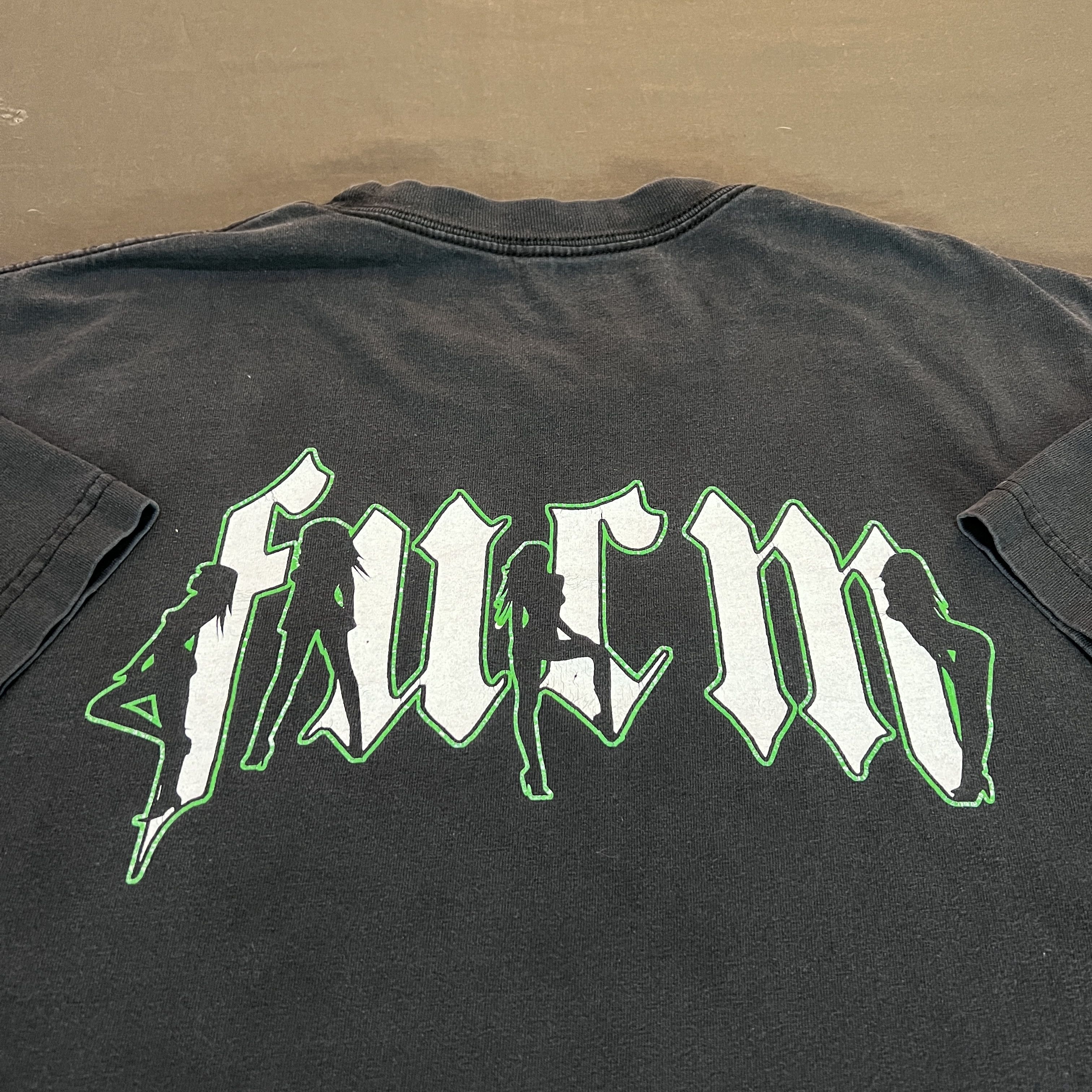 Vintage Vintage Y2K Fucm Strip Nude Pornstars Promo Tee Faded sexy Size US L / EU 52-54 / 3 - 1 Thumbnail