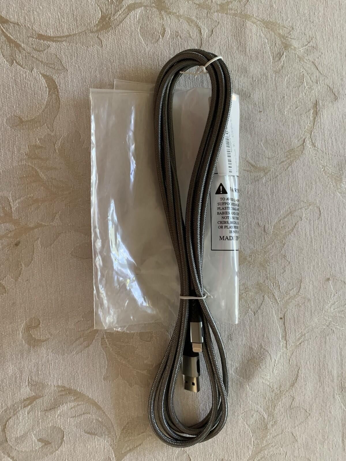 The Unbranded Brand USB-A To L Braided 10ft Cable Size ONE SIZE - 2 Thumbnail
