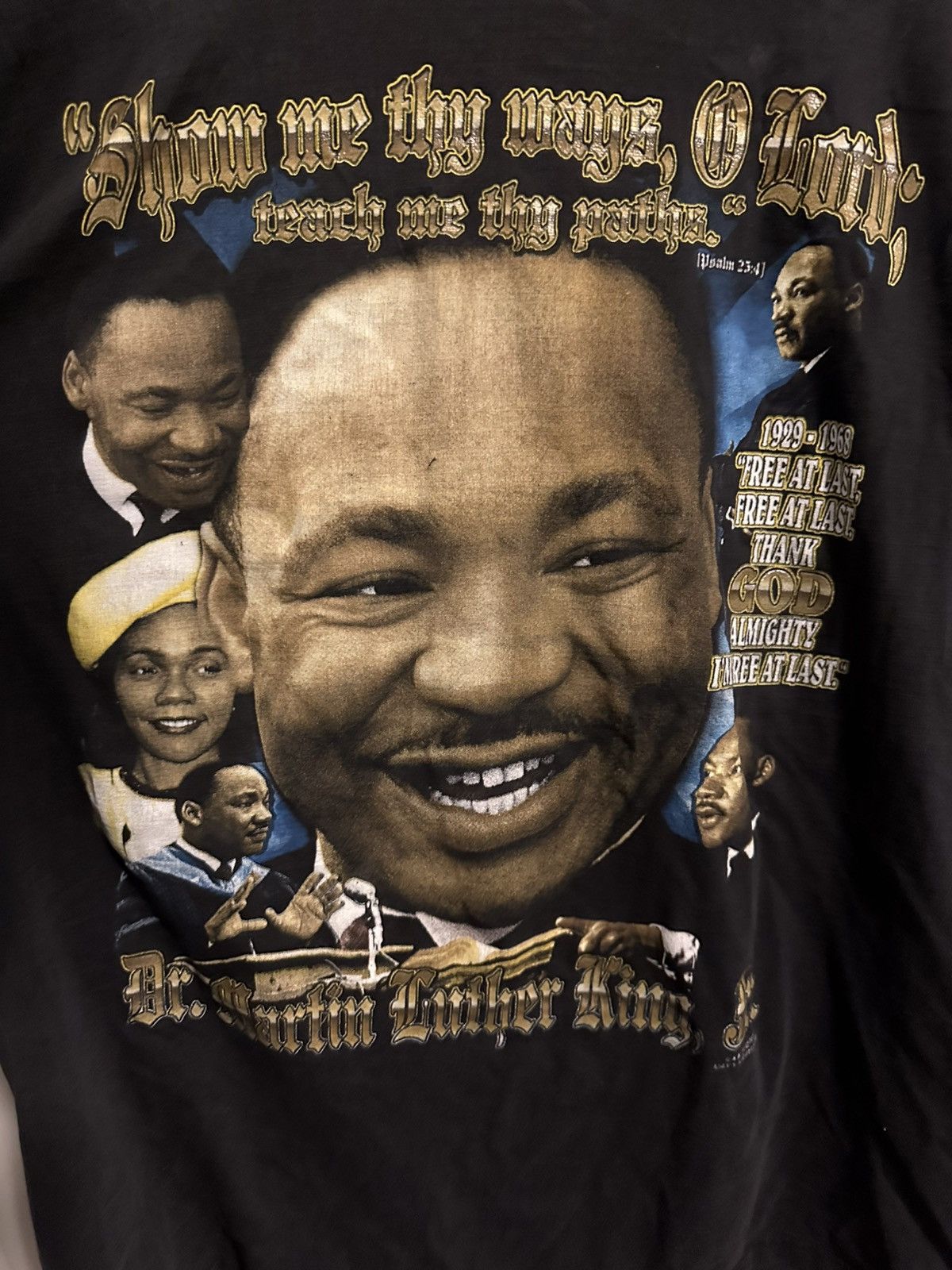 Vintage Vintage 90’s MLK rap tee Size US XXL / EU 58 / 5 - 2 Thumbnail
