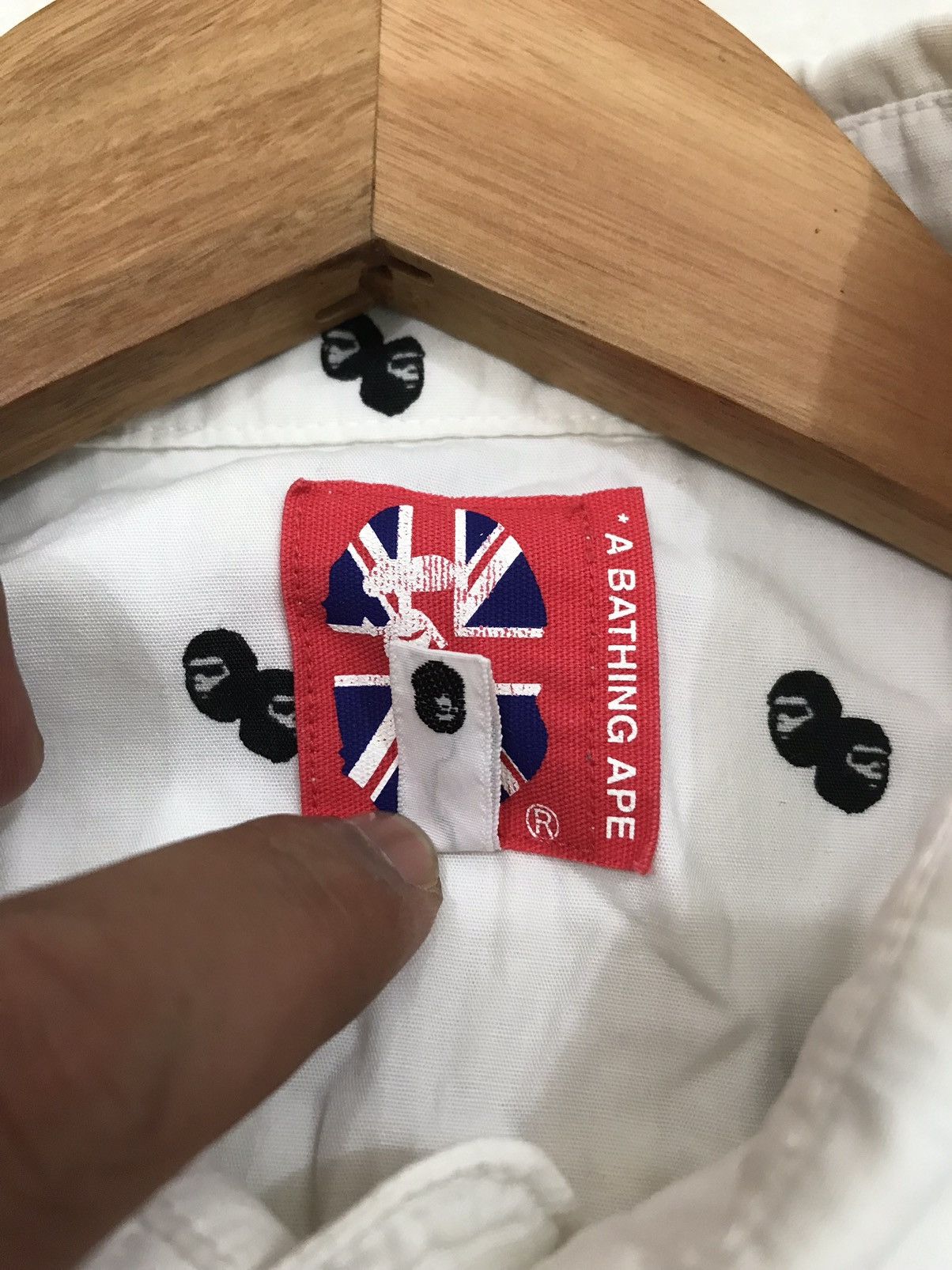 Bape Bathing Ape Flag Tag Shirt Size US M / EU 48-50 / 2 - 5 Thumbnail