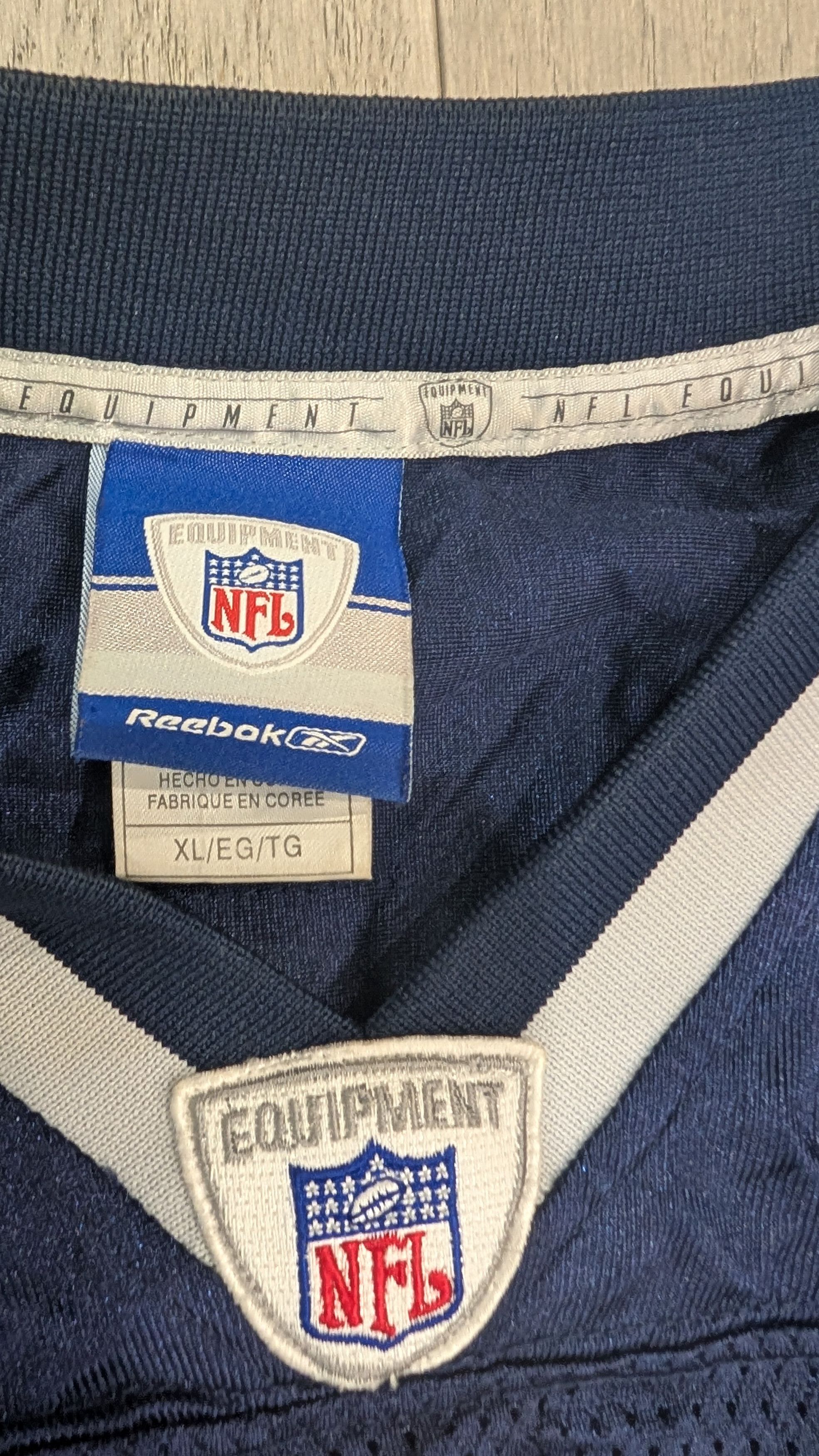 Reebok Retro Reebok Teddy Bruschi Patriots Jersey Size US XL / EU 56 / 4 - 3 Thumbnail