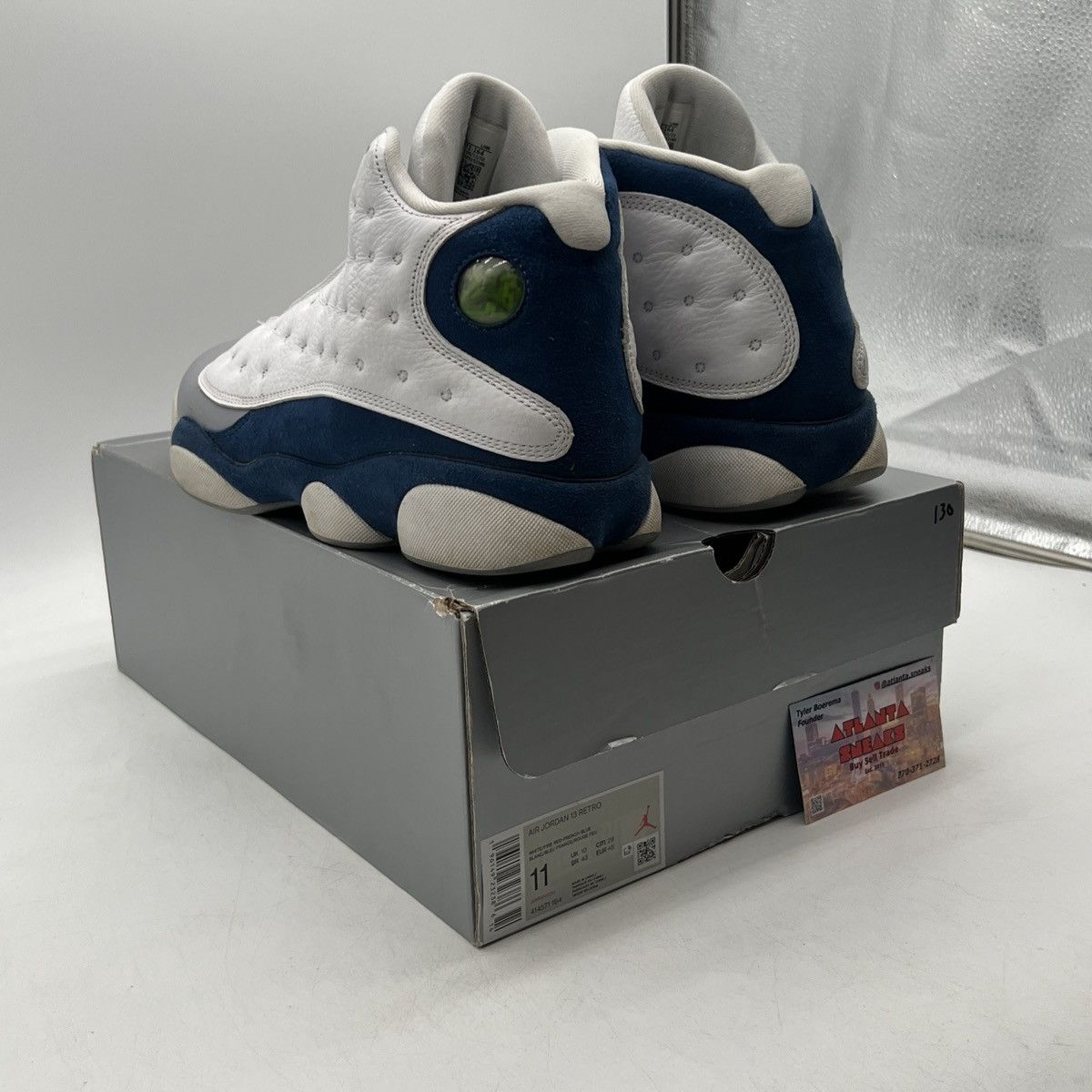 Jordan Brand Air Jordan 13 French blue Size US 11 / EU 44 - 4 Thumbnail