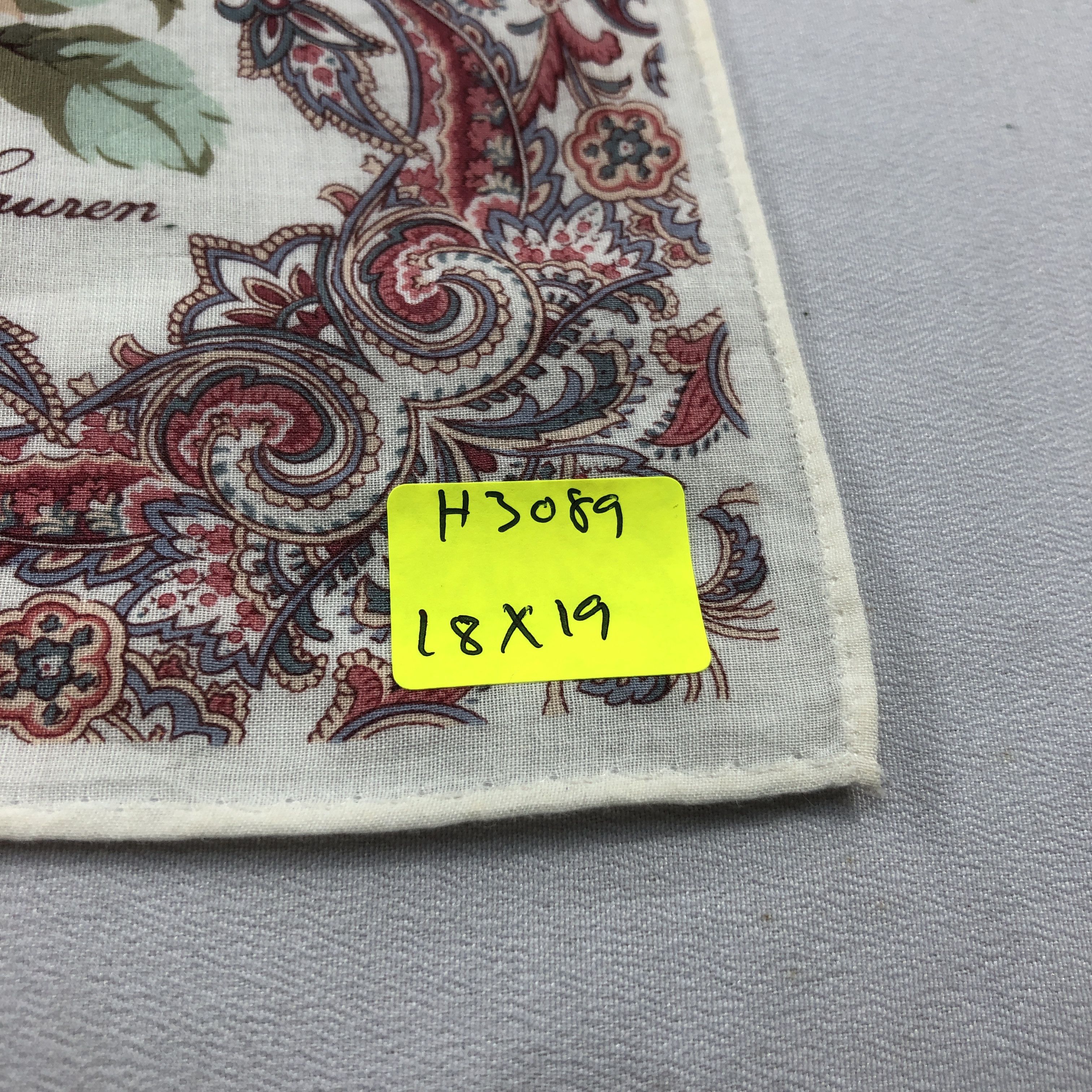 Ralph Lauren Ralph Lauren Handkerchief Neckerchief Bandana H3089 Size ONE SIZE - 10 Thumbnail