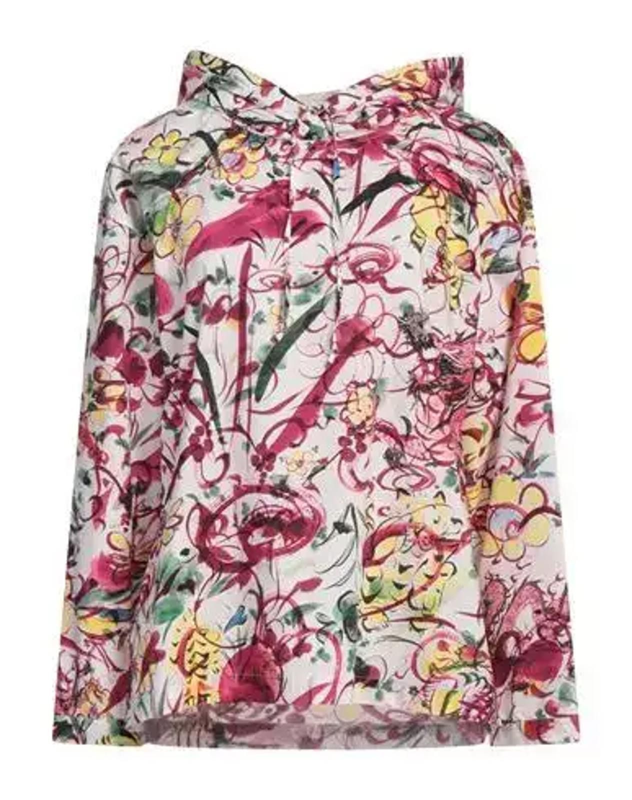 Kenzo Kenzo Floral woven hoodie, Sz 6, Retail $499 Size M / US 6-8 / IT 42-44 - 1 Thumbnail