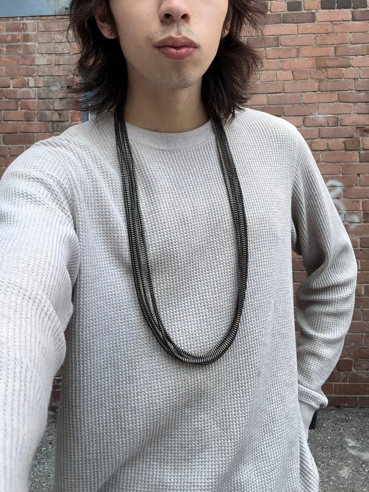 Ann Demeulemeester SS2010 Ann Demeulemeester Zipper Necklace Size ONE SIZE - 5 Thumbnail