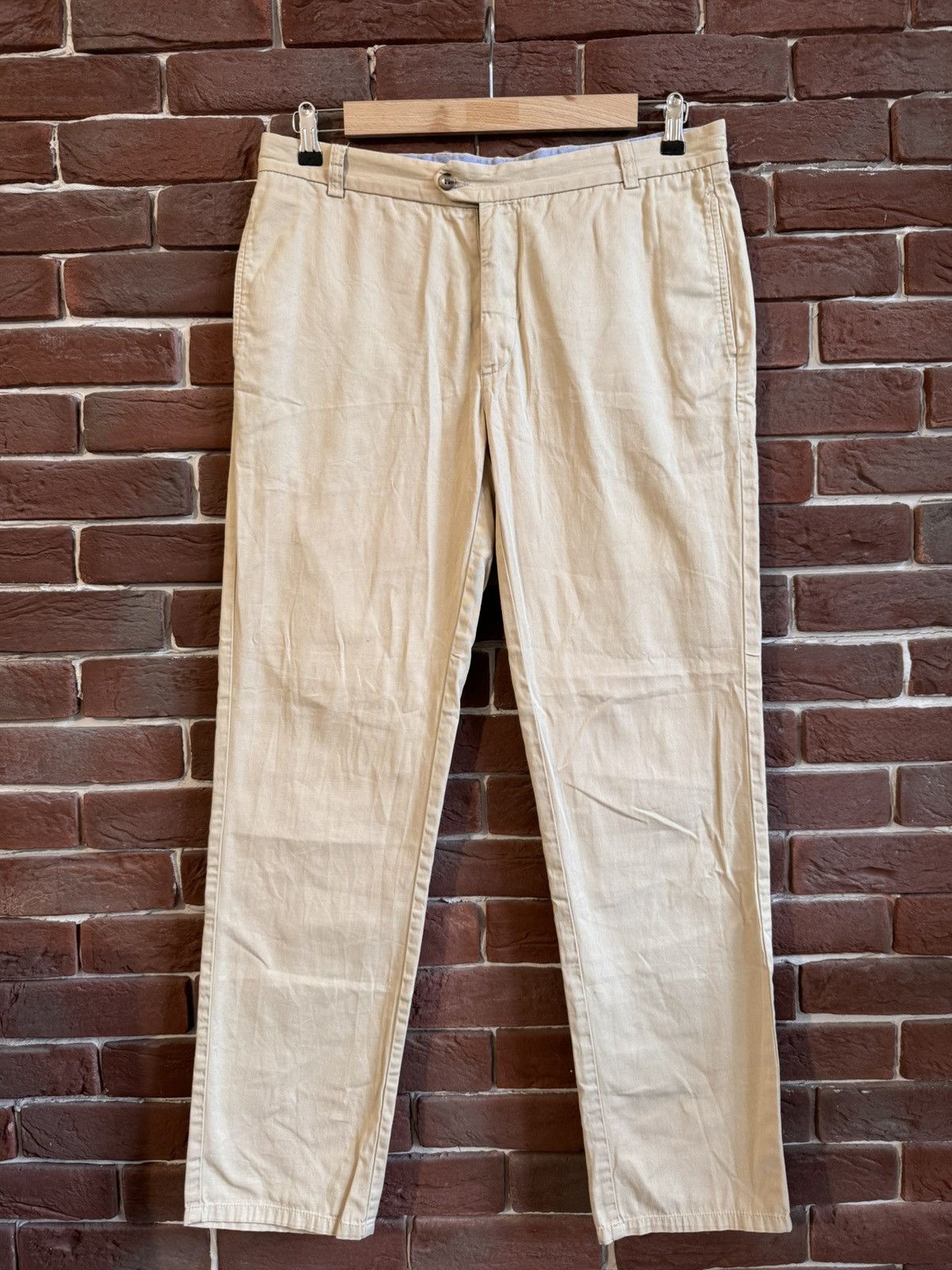 Our Legacy Our Legacy Suit Pants/Trousers Beige Chino Pants size L Hype Size US 32 / EU 48 - 1 Thumbnail