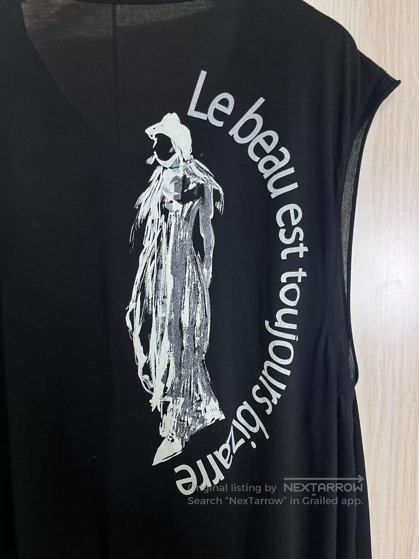 Yohji Yamamoto Yohji Yamamoto Print Sleeveless Shirt. Size L / US 10 / IT 46 - 3 Thumbnail