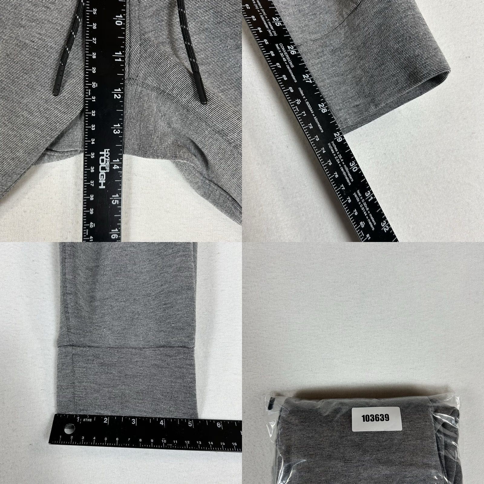 American Eagle Outfitters American Eagle Joggers Mens Small Gray Elastic Waist Drawstring Comfort Sports Size US 29 - 9 Thumbnail