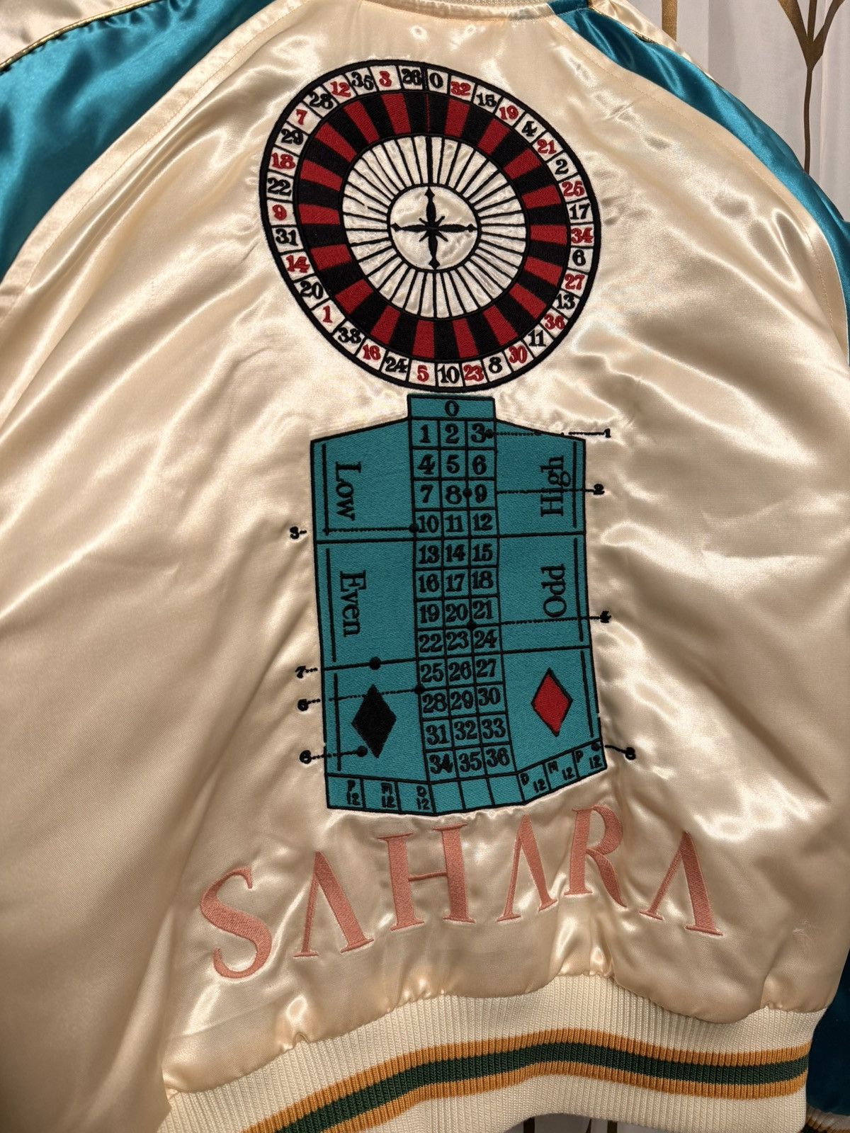 Rhude Rhude Smoking Bomber Jacket Vegas SS 2022 — Size L Size US L / EU 52-54 / 3 - 3 Thumbnail