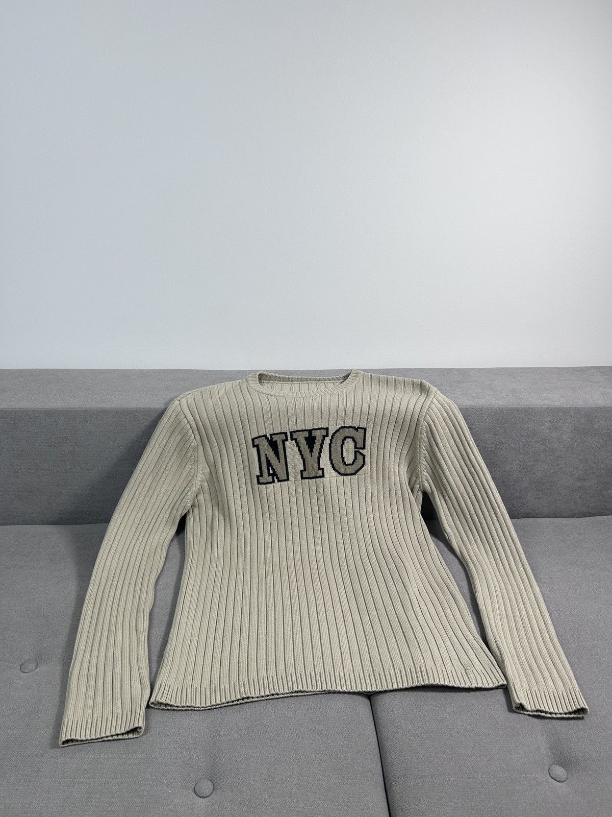 Other NYC logo vintage sweater Size US L / EU 52-54 / 3 - 3 Thumbnail