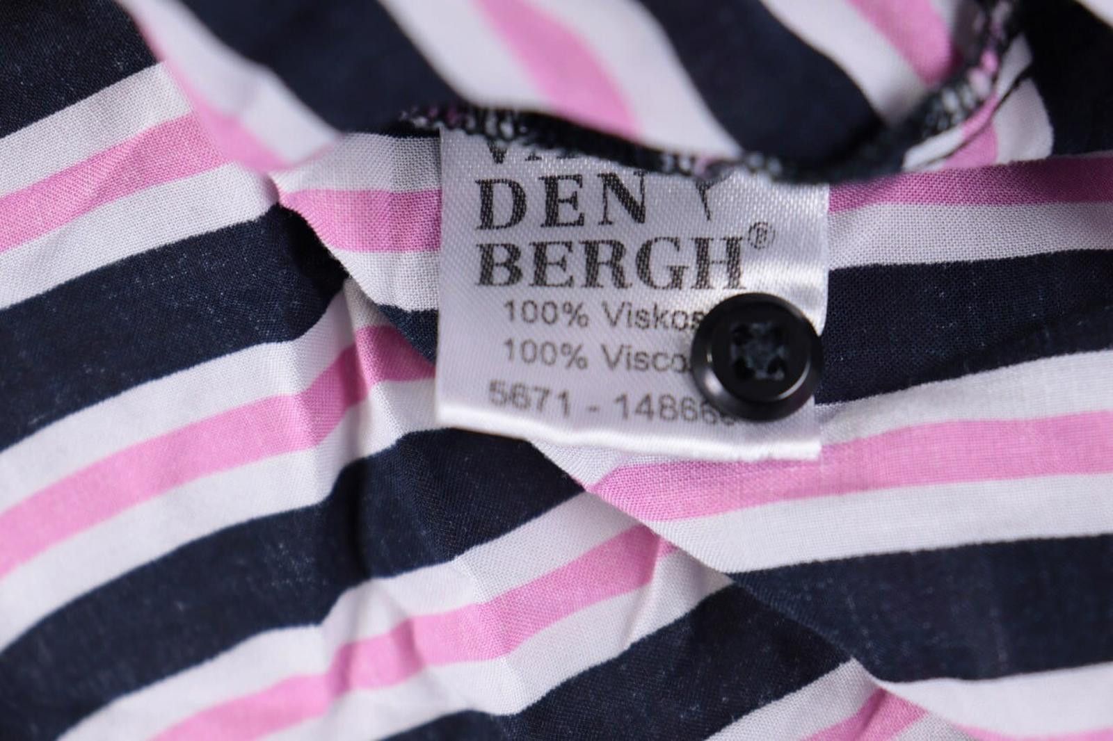 Designer Emily Van Den Bergh Multicolor Henley Blouse Shirt Sz 38 / M Size M / US 6-8 / IT 42-44 - 11 Thumbnail