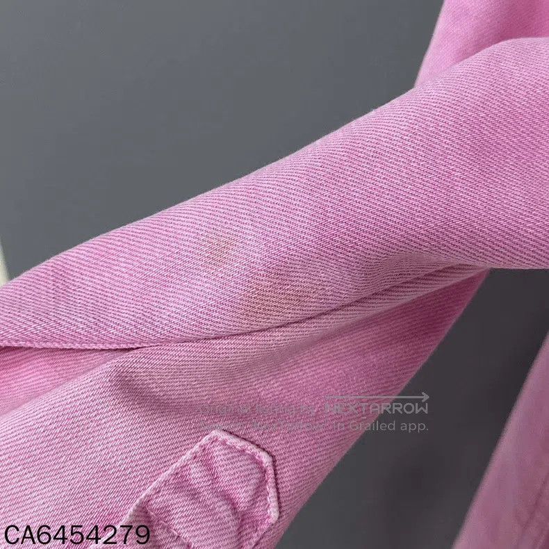 Balenciaga Balenciaga Solid Color Reverse Logo Letter Printed Denim Size XS / US 0-2 / IT 36-38 - 6 Thumbnail