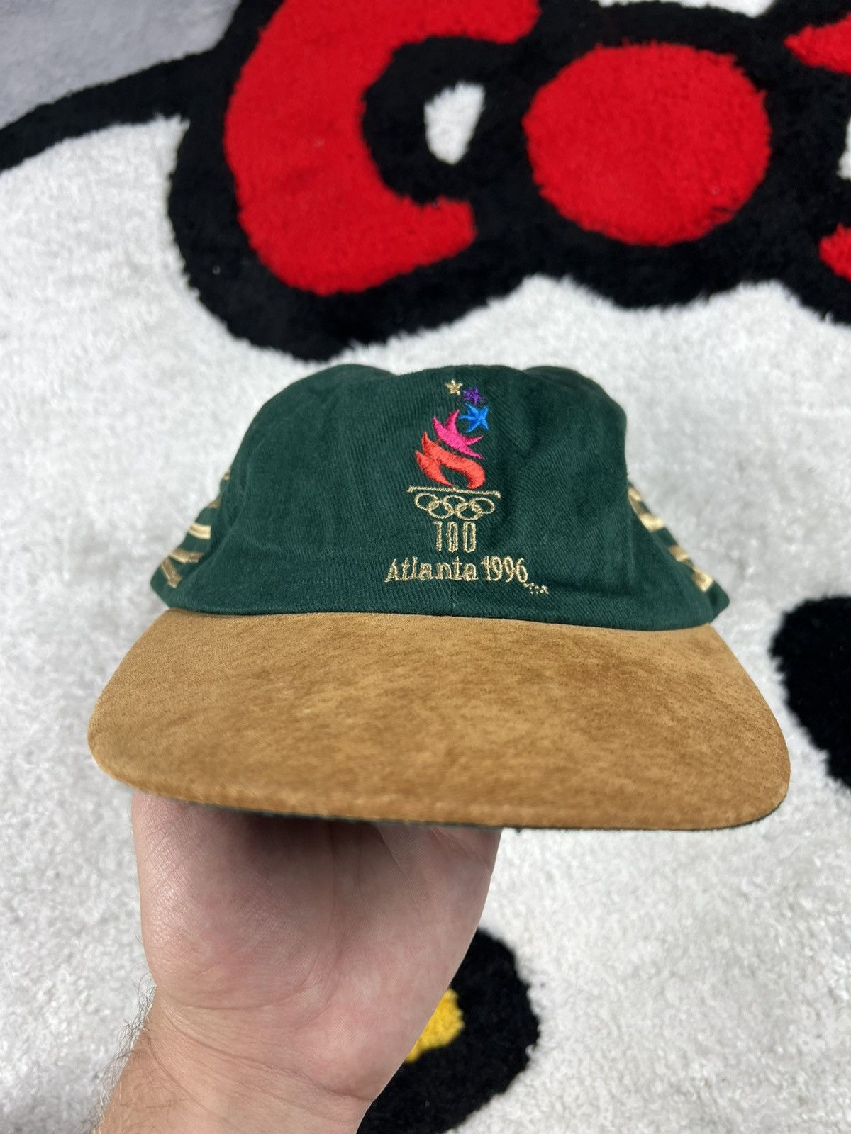 USA Olympics Vintage Atlanta 1996 USA Olympic McDonald’s Retro Cap Hat Size ONE SIZE - 4 Thumbnail